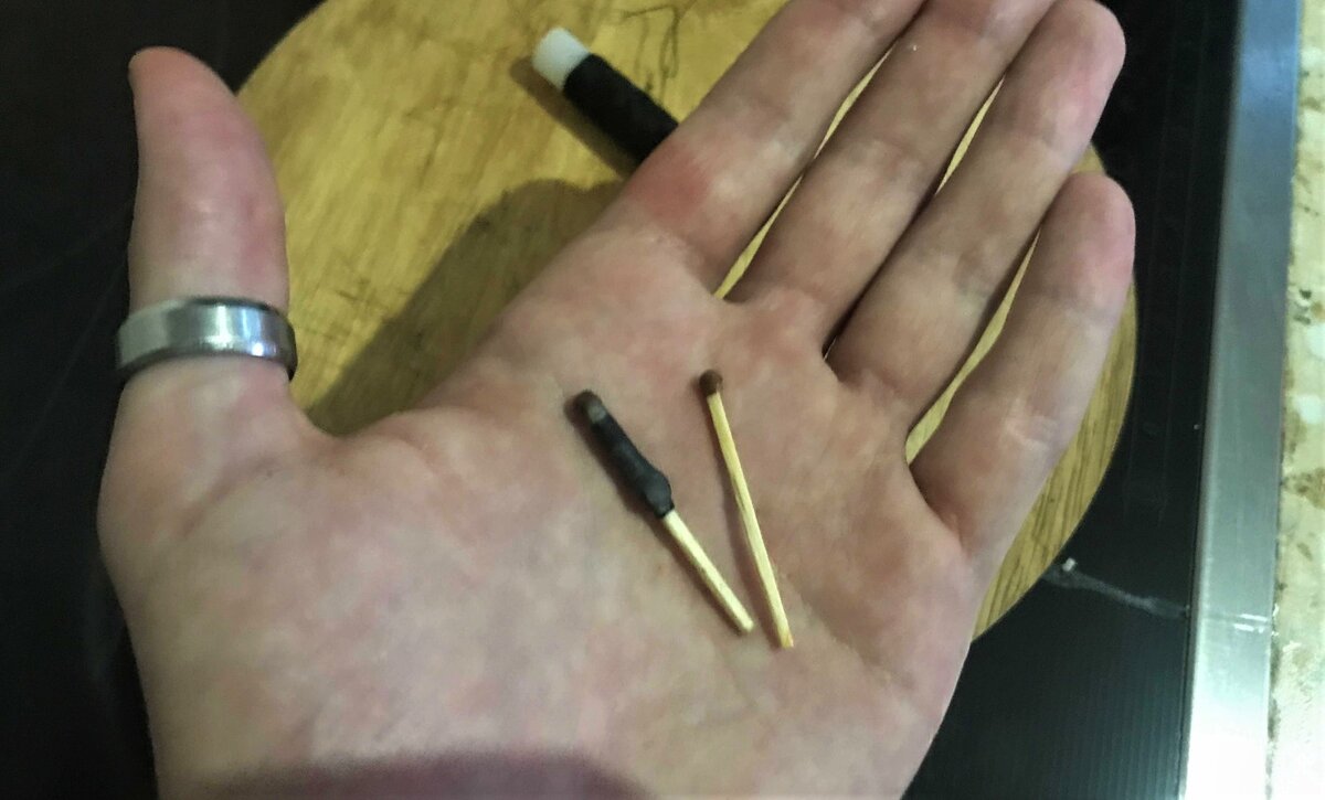 Вот такие получаются спички