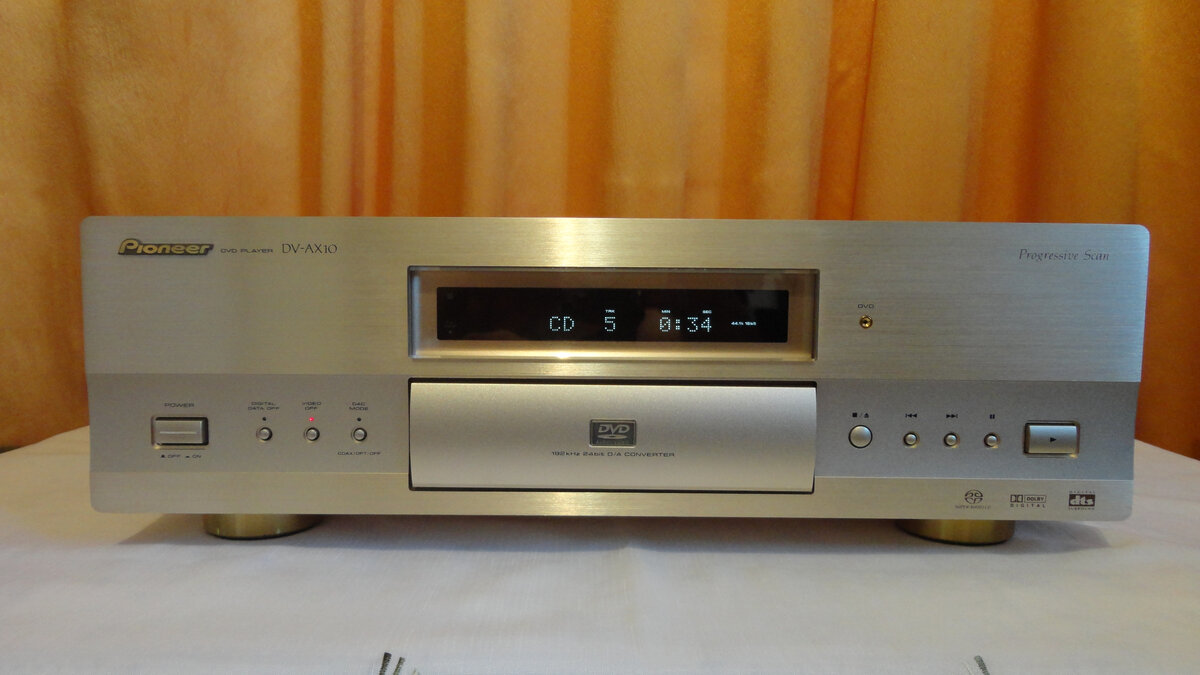  Pioneer DV-AX10. Партнёрское фото.