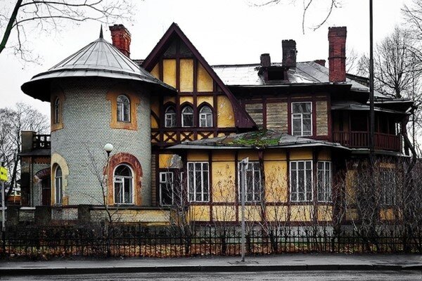 Дача гаусвальд на каменном острове фото Неформальные достопримечательности Санкт-Петербурга Билет, Самолет, Отпуск Дзен
