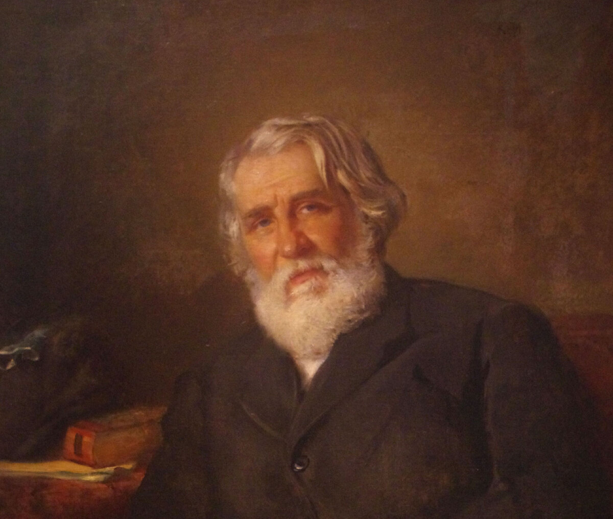 Портрет Ивана Тургенева кисти Константина Маковского