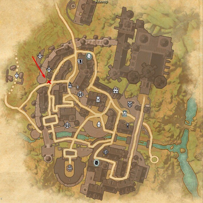 Саммерсет карта teso