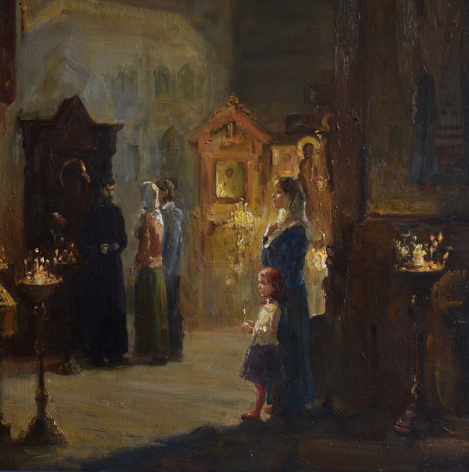 Картина в церкви