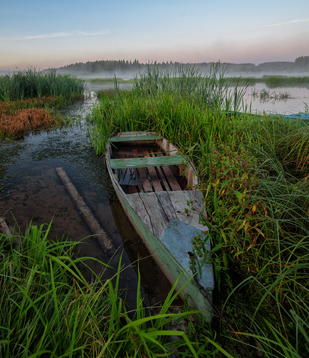 рассвет на реке Песчанка( Снято на Samyang 14mm F2.8 )