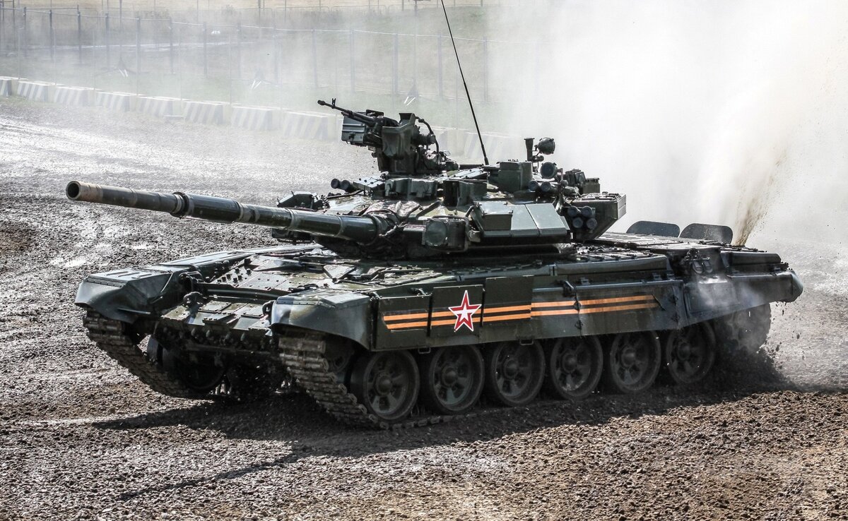 Американцы отмечают, что новейших танков Т -90 у России только 356 штук