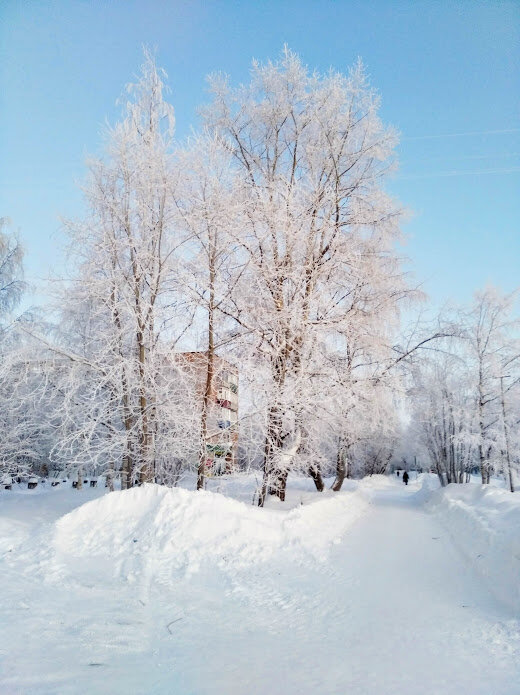 Зима.