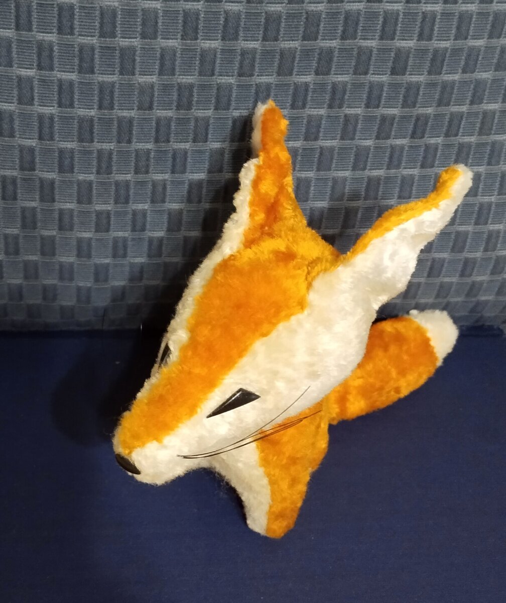 Мягкая игрушка Лиса. Лисенок автора Льва Сморгона. Рост куклы 16 см.