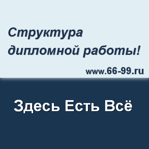 Структура дипломной работы