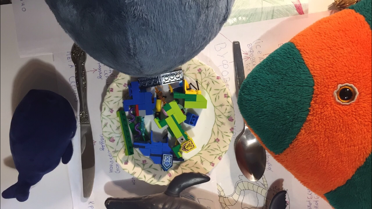 Фрагмент из короткометражки "Опять Колду и Калду нечего неожиданного".