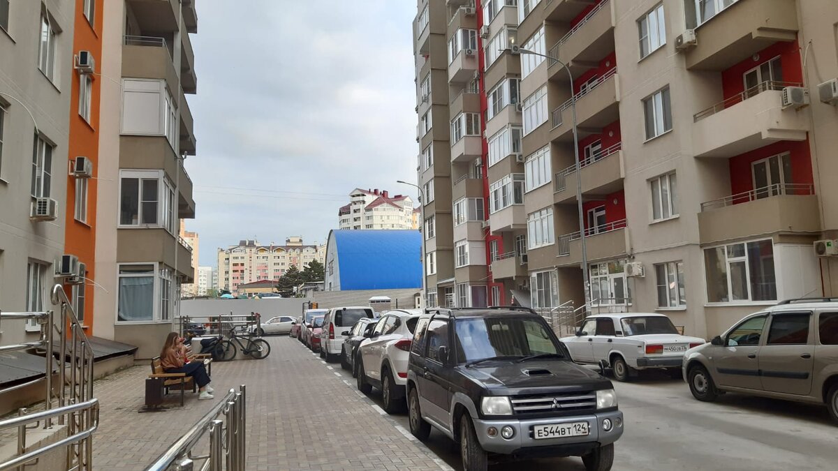 Анапа, внутри микрорайона