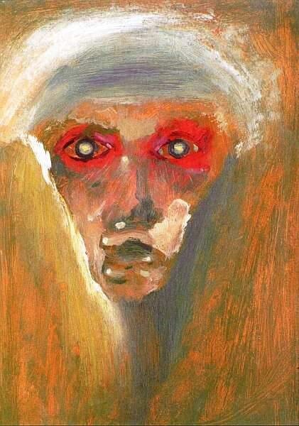 Шёнберг. Красный взгляд. 1910.