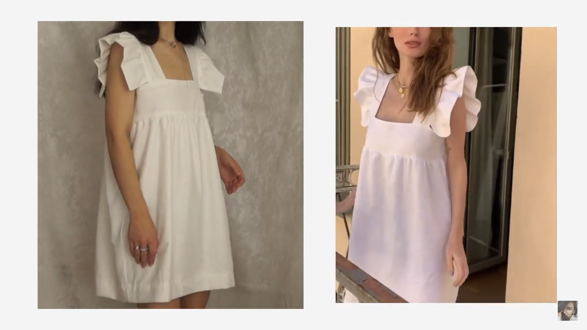 справа платье из магазина Top-Top