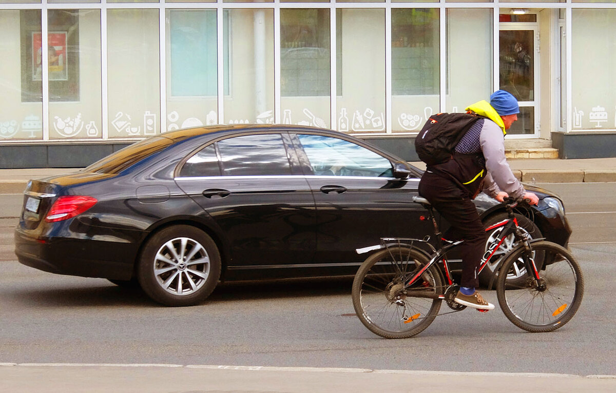 Машина или велосипед? (все фото в заметке - автора)