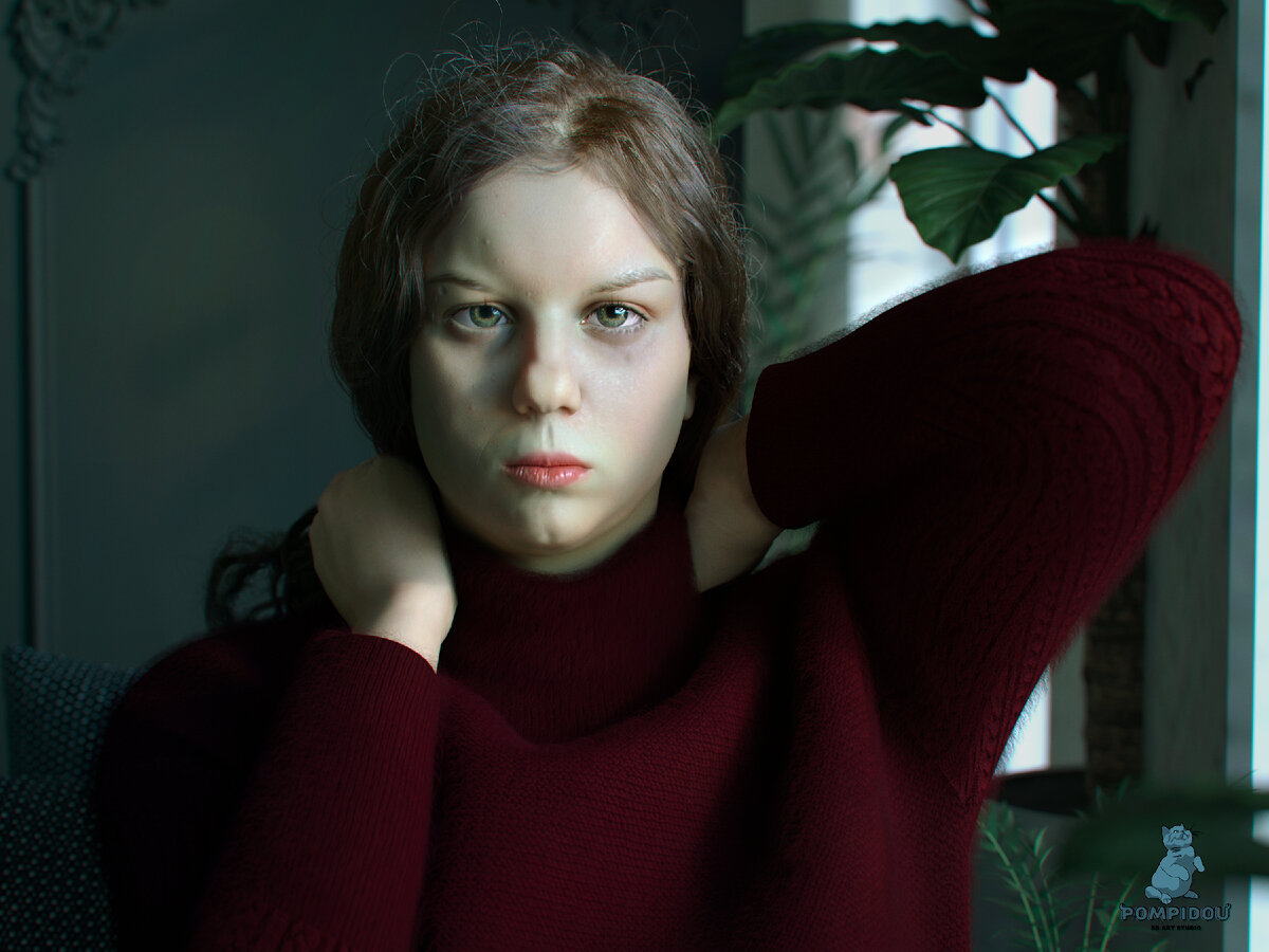 финальный рендер в V-Ray