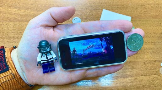 САМЫЙ МАЛЕНЬКИЙ СМАРТФОН В МИРЕ НА КОТОРОМ ЗАПУСКАЛ PUBG MOBILE ...