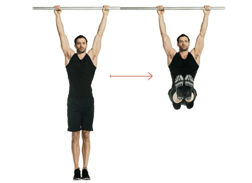 На изображении №1 мы видим пожалуй пример самого эффективного упражнения для мышц живота. 