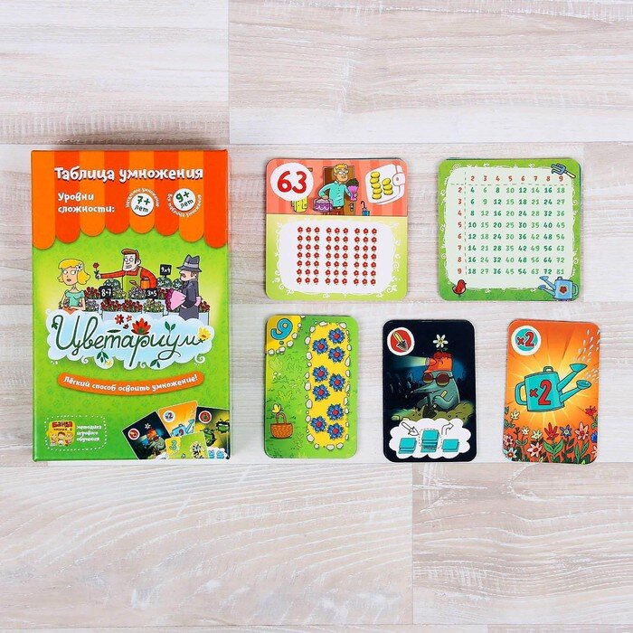 Фото из интернета.Увлекательная игра от" Банды умников". В ней легко осваивается принцип умножения и деления.