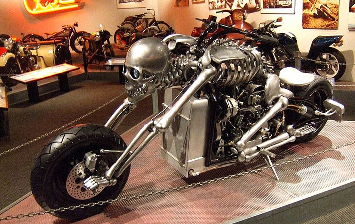 Iron Death Skeleton Bike