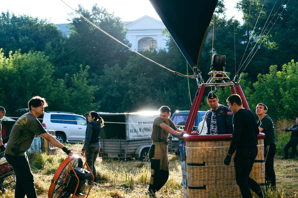 Подготовка к полёту >