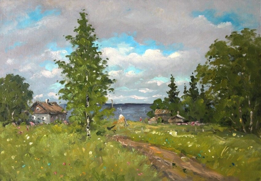 Картина художника Александра Александровского.