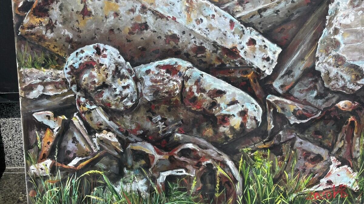    Работа художницы Вакуленко© РИА Новости / Андрей Коц