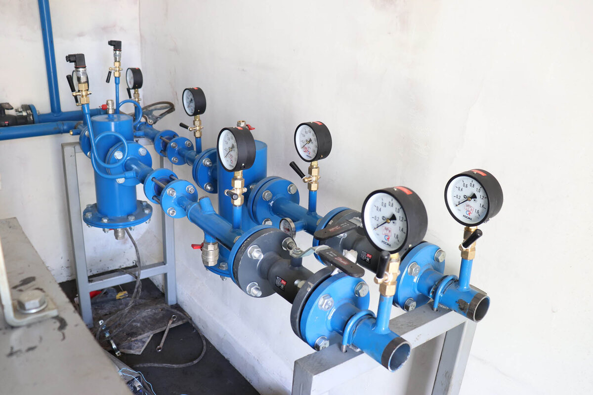 Узлы на стадии работ