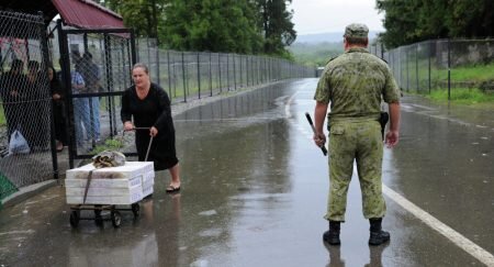 Граница между Грузией и Абхазией Алексей Соловьев  📷