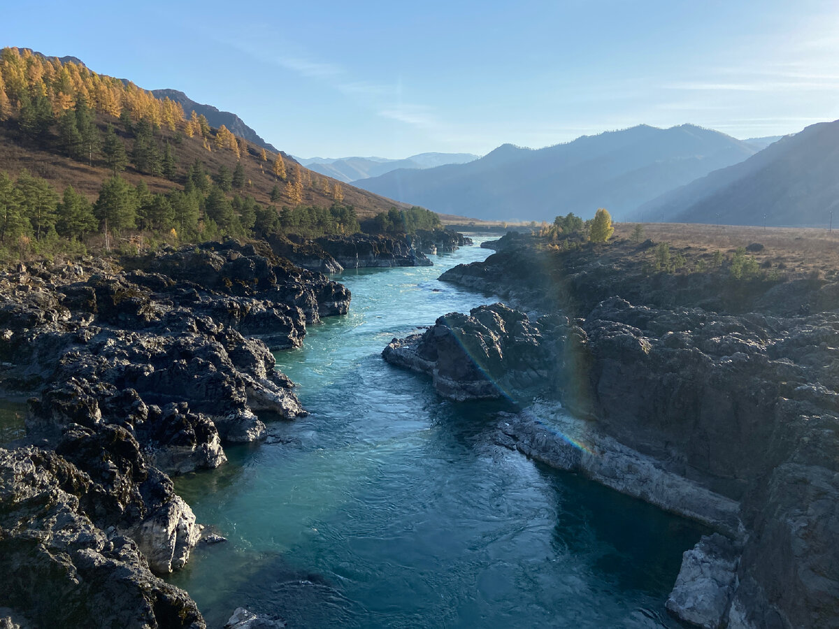 Алтайский край река Катунь рыбалка