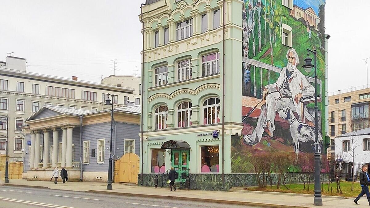    Флигель городской усадьбы писателя Ивана Тургенева на Остоженке в Москве© Фото : mos.ru