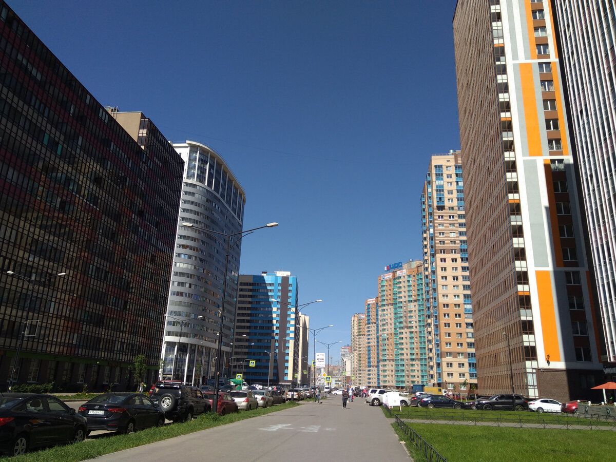 г. Кудрово, Европейский проспект.