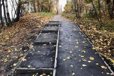    Тротуар от мкр-на Марьинский до гимназии имени А.А. Пушкина в Бронницах © Сайт Министерства транспорта и дорожной инфраструктуры Московской области