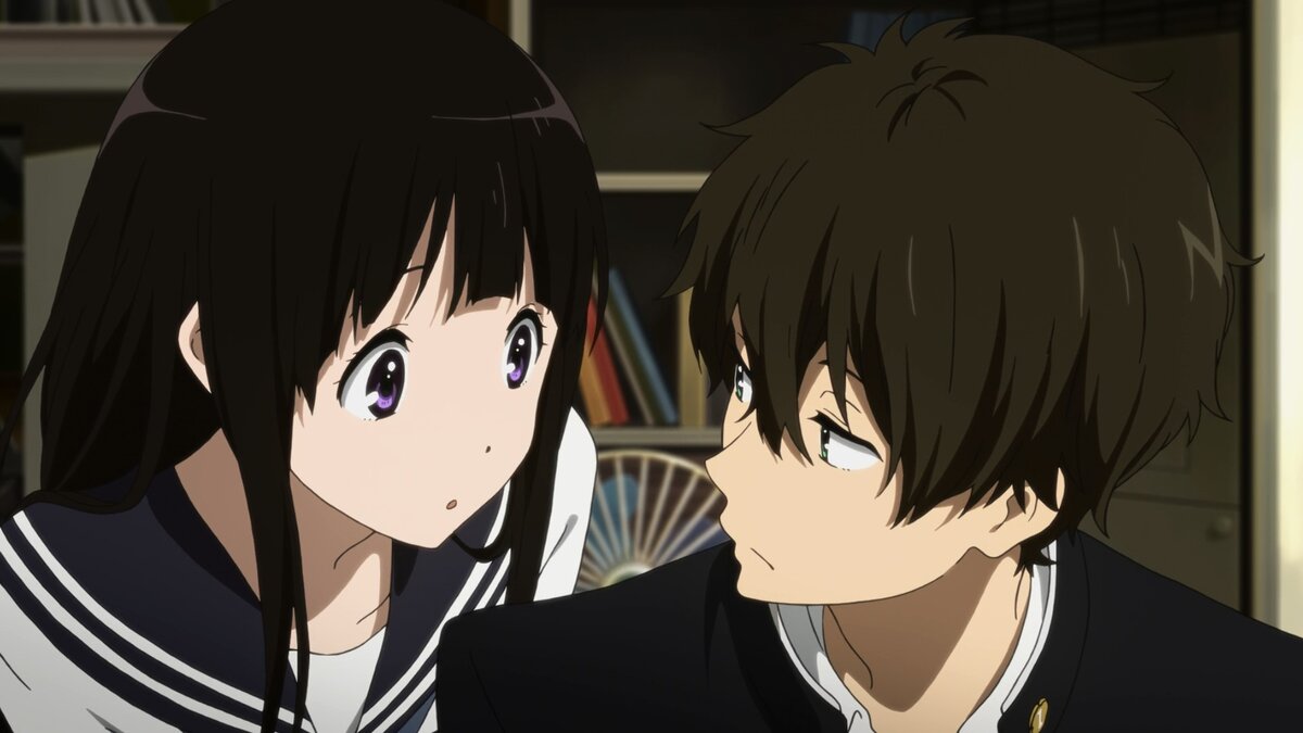 Аниме «Хьёка» (Hyouka). Если соединить жанр повседневности и детектива. |  gc_books | Дзен