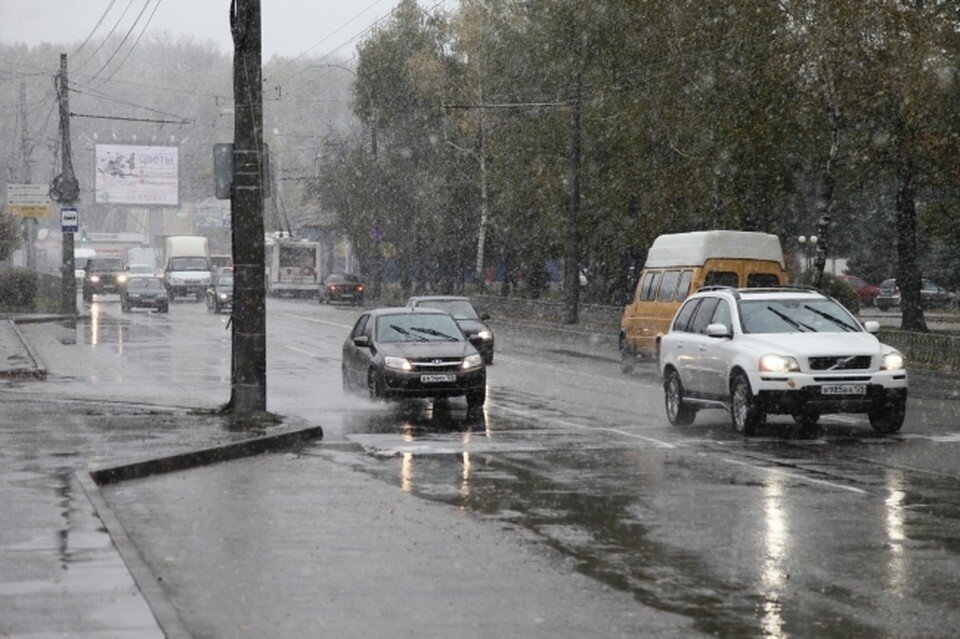     Мокрый снег и гололед ожидаются в Нижнем Новгороде 31 октября. Дмитрий Ахмадуллин