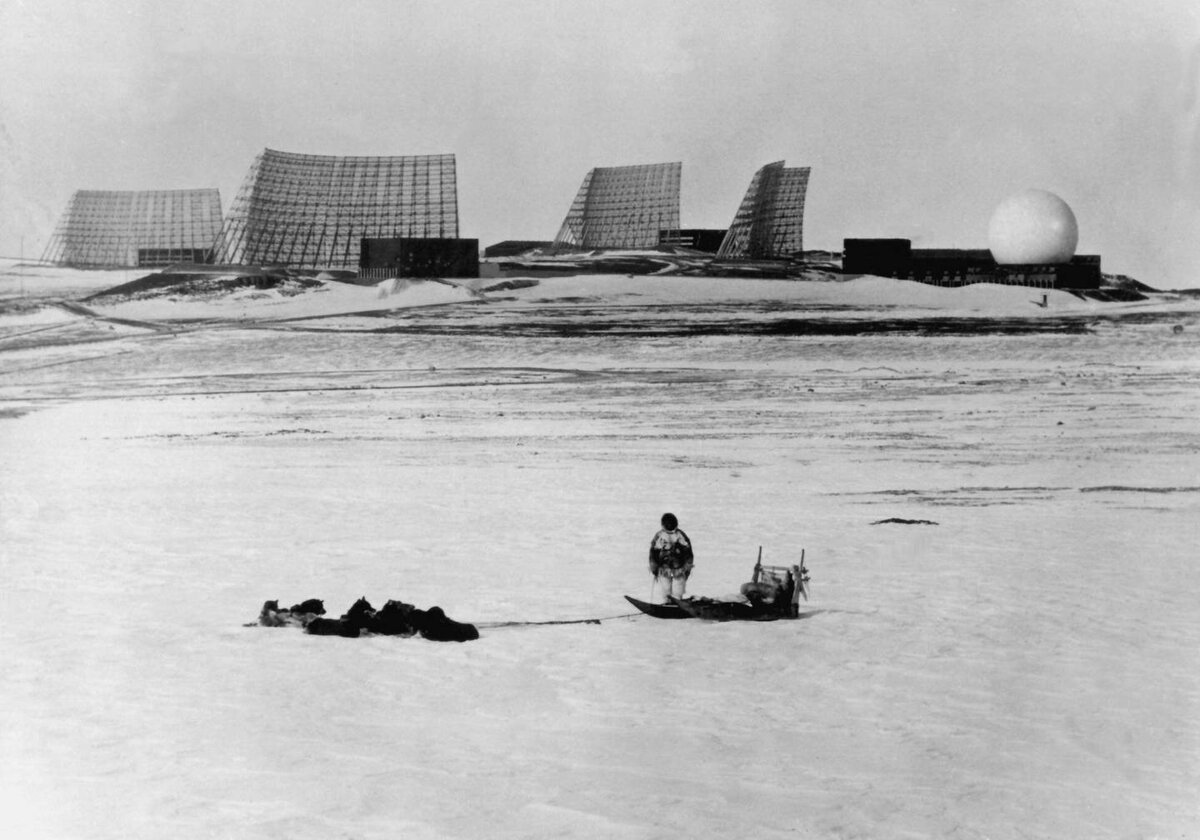Авиабаза США в Туле, Гренландия, 1968 г. Ист.: https://clck.ru/32XQo6