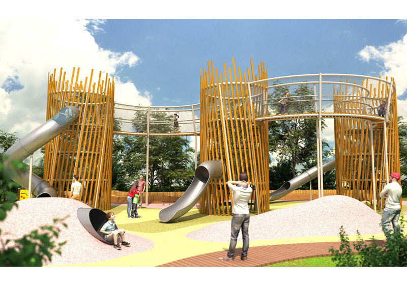 В городе Пущино открылась новая детская площадка «Галактика»! Фоторепортаж + предыстория. 46 фото