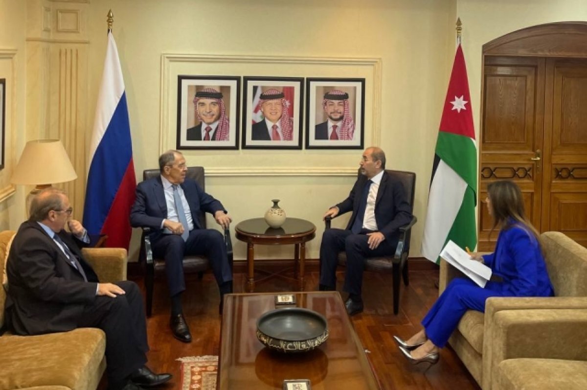    В Аммане начались переговоры глав МИД РФ и Иордании