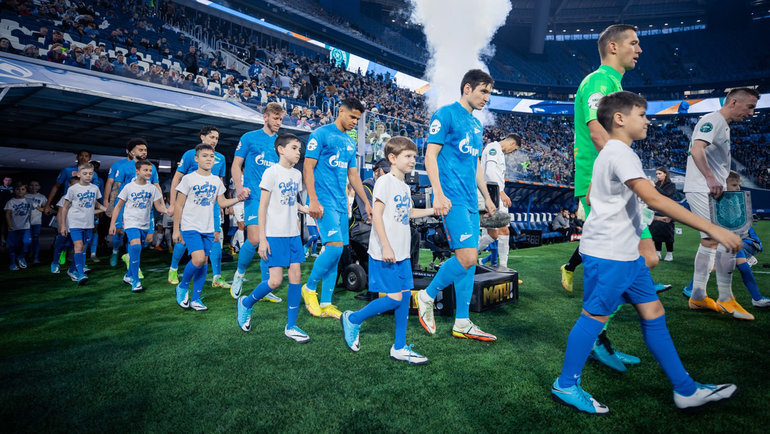    Игроки «Зенита».