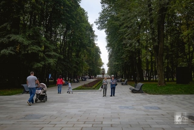    В парке Дарья Антонова © ИА REGNUM