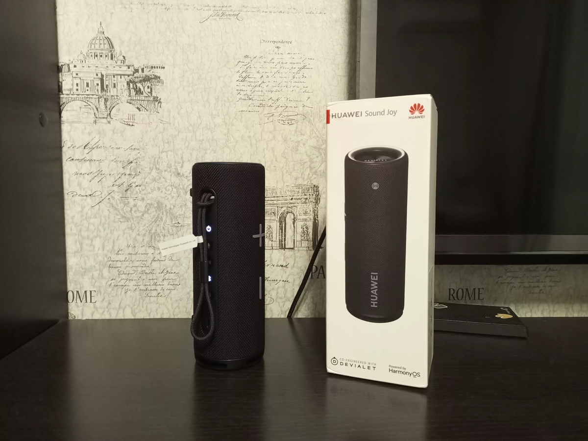 Huawei Sound Joy 30 Вт. Huawei Sound DTONE. Гаджеты 2022. Самая громкая колонка заряда хватает на 10 часов.