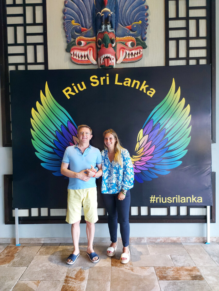 Фотозона в отеле Riu Sri Lanka Ahungalla 5*.