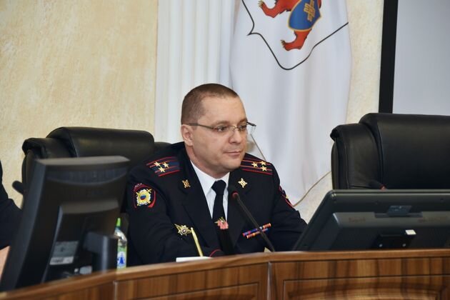    Глава МВД Марий Эл Андрей Вырвич пресс-служба управления МВД по Марий Эл