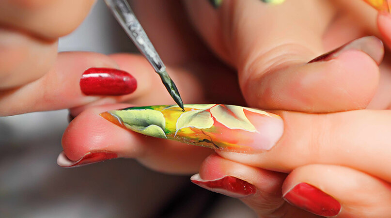 Китайская роспись на ногтях 40 свежих фото идей для красоток - Журнал Элис