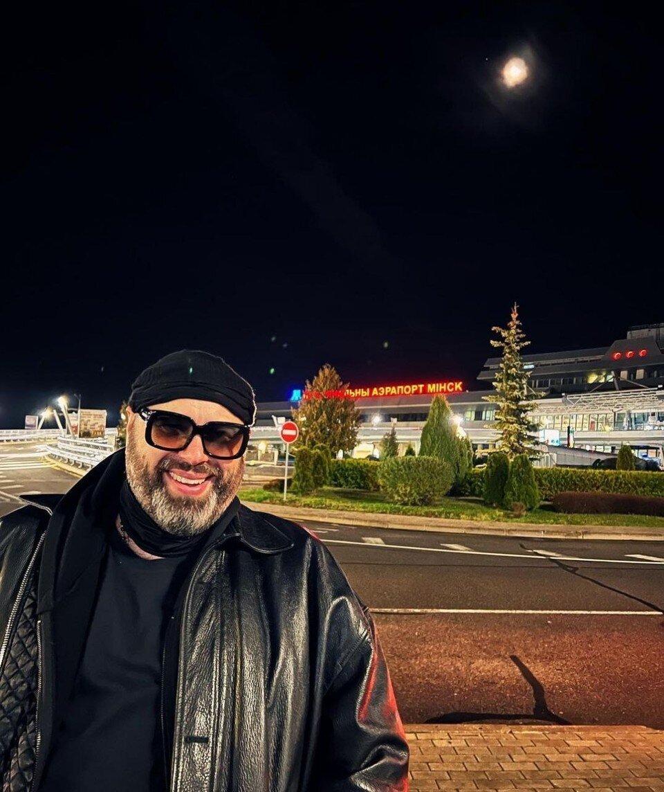     Максим Фадеев рассказал подробности своей поездки в Минск. Фото: соцсети.