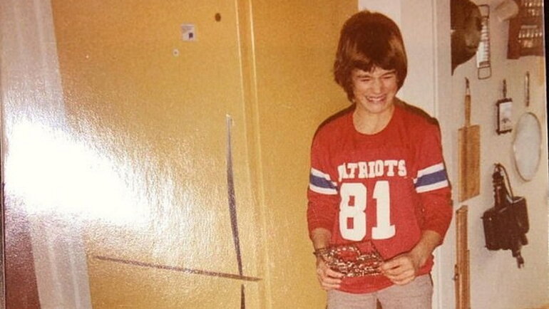    Дана Уайт в школьные годы.