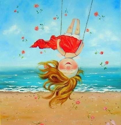 Эта картинка напомнила мне мечты. 