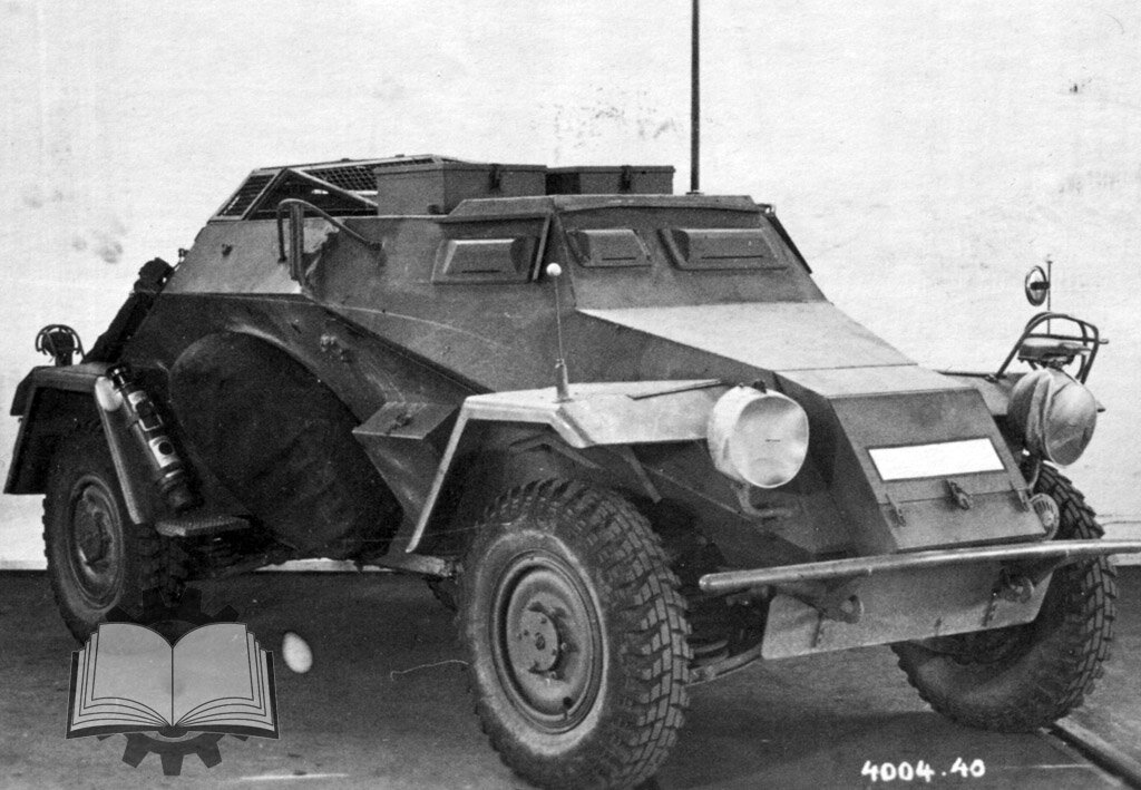 Опытный образец Sd.Kfz.260, апрель 1940 года.