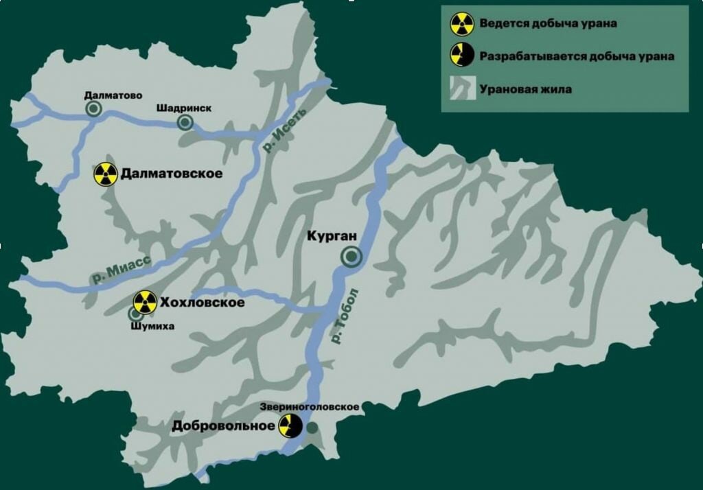 Карта шумихи курганской области