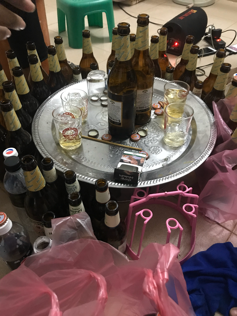 Лаосское пиво Beerlao - гордость лаосцев.