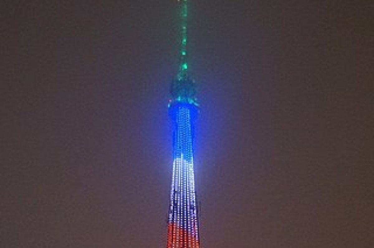    Воронежская телебашня в День Конституции засияет праздничной подсветкой