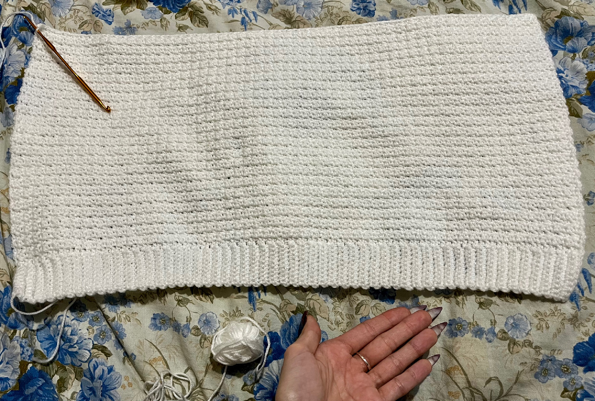 Вяжу свитер, день 15