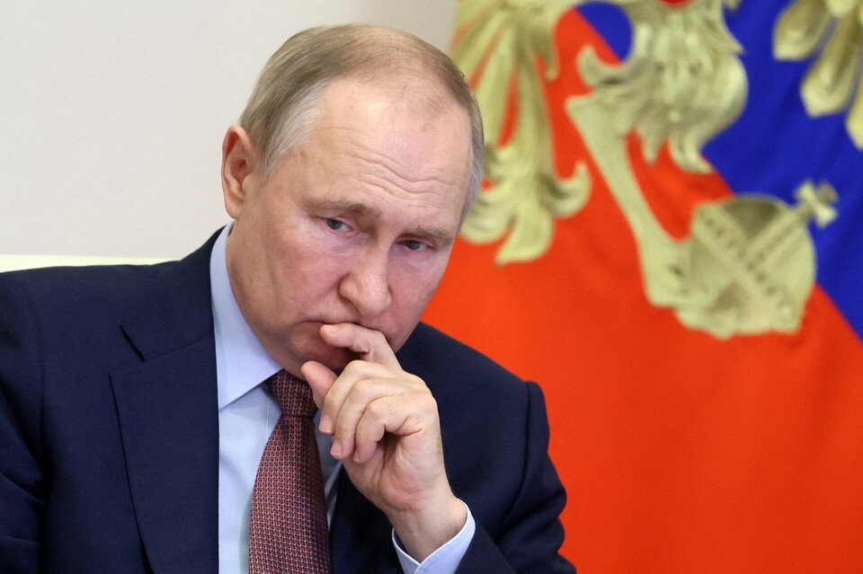     Владимир Путин передал благодарность бойцам на передовой  REUTERS